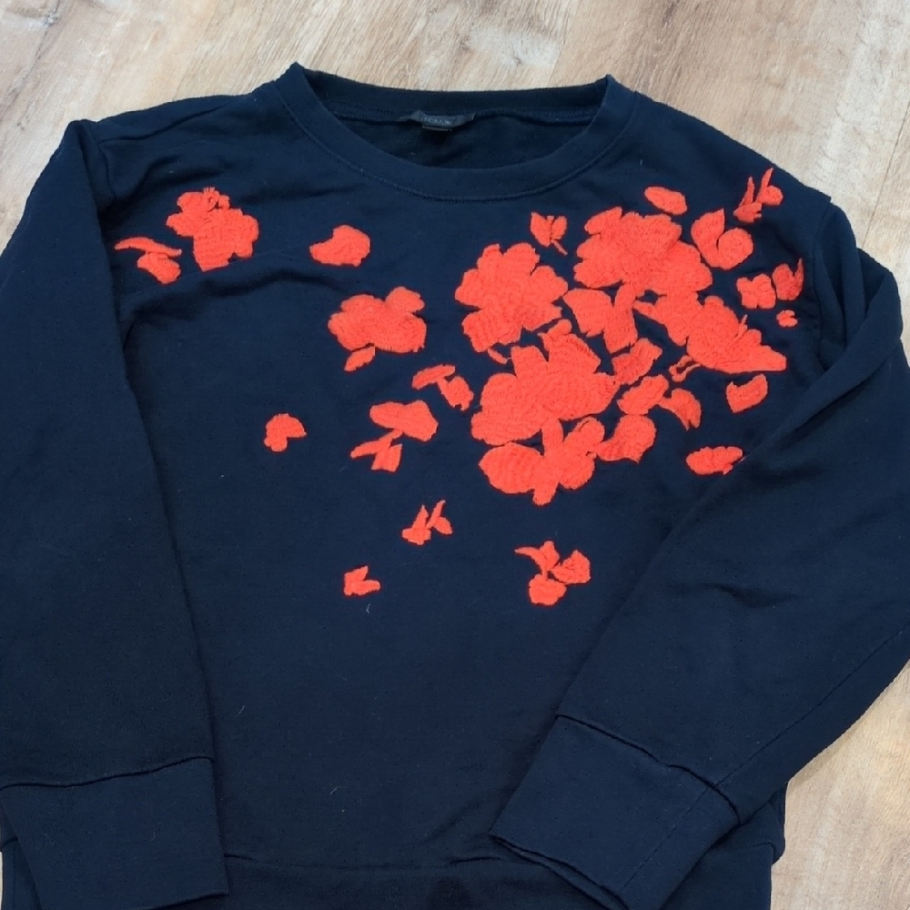 J. Crew Navy Blue Sweatshirt